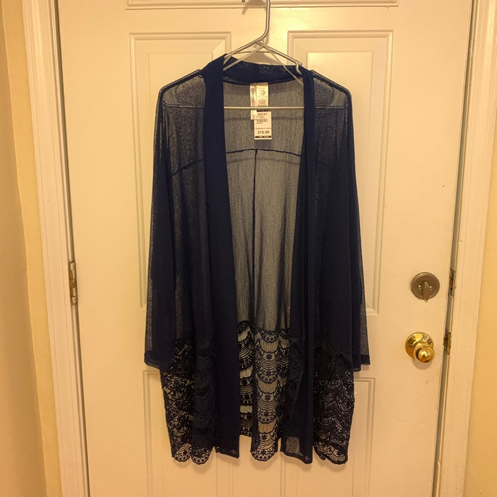 Navy Cardigan